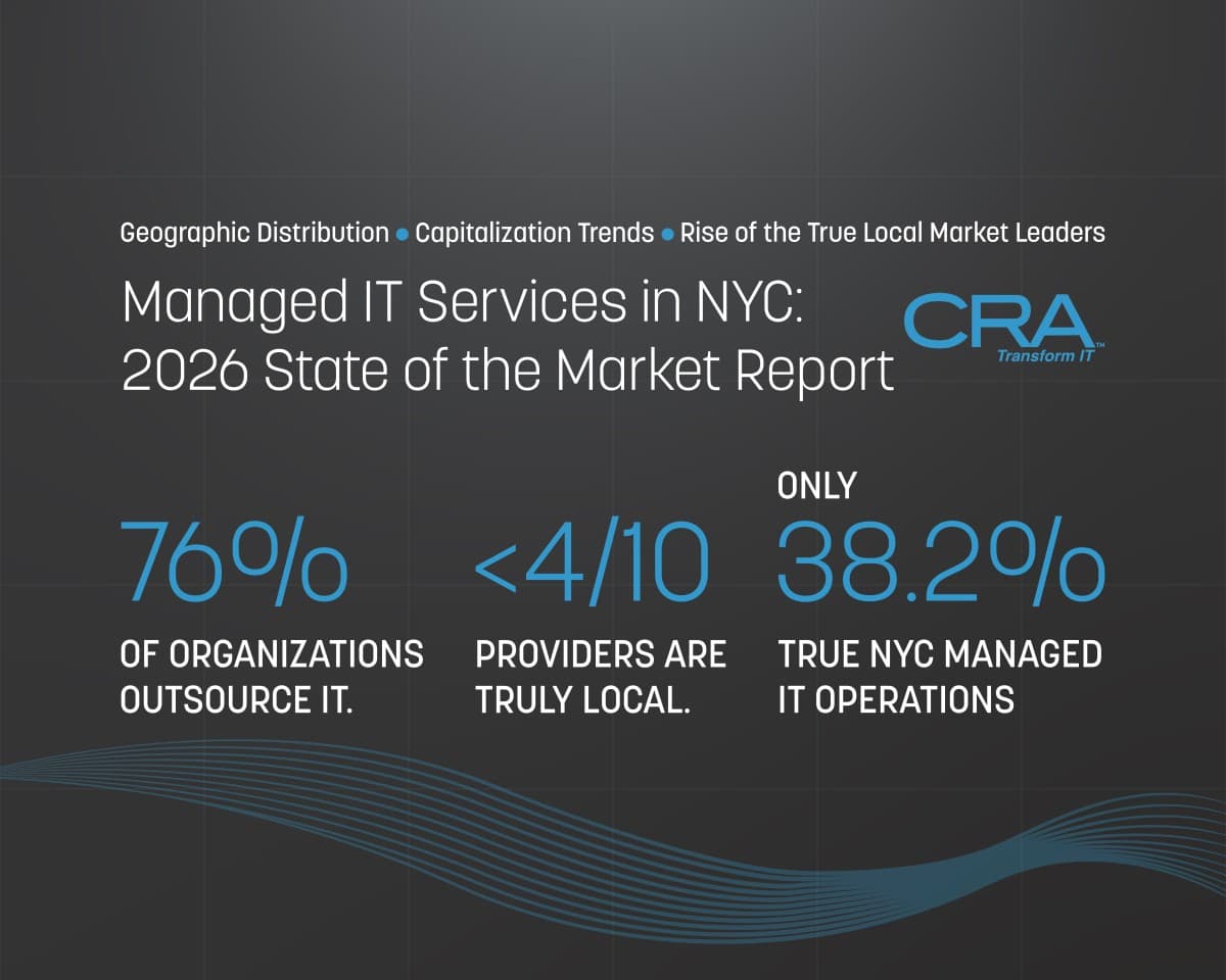 New York City Managed IT Market Report Reveals Only 38.2% of Providers Are Truly Local, Highlights Risks of PE Consolidation