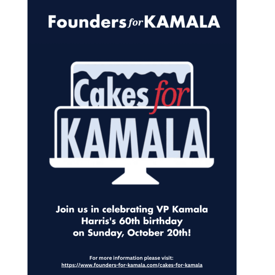 Cakes for Kamala Initiative Merges Birthday Celebration with Political Campaigning